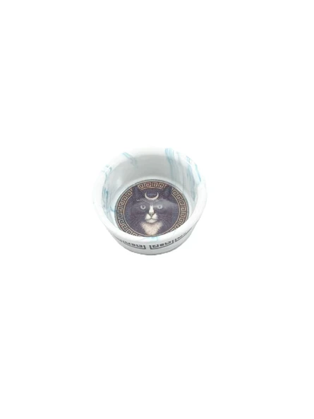 Vetcopet Raccoon Olimpos Artemis Seramik Kedi Mama Su Kabı 300 ml ürün görseli 1