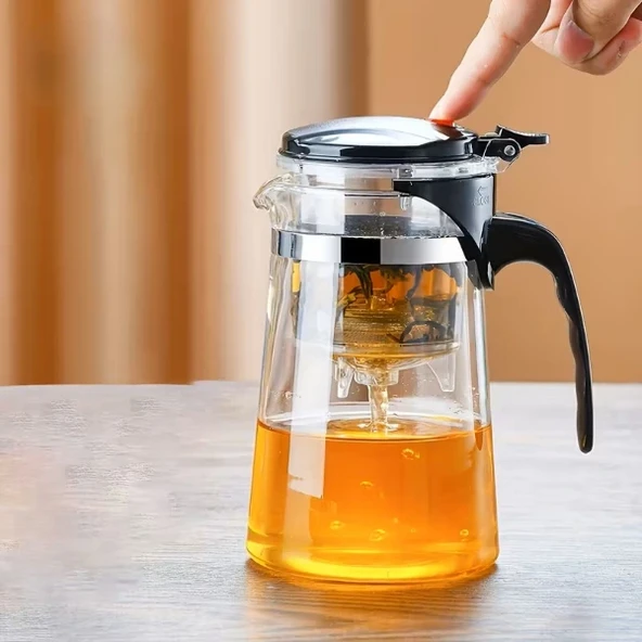 Otomatik Basmalı Demlik 900 ml ürün görseli 1