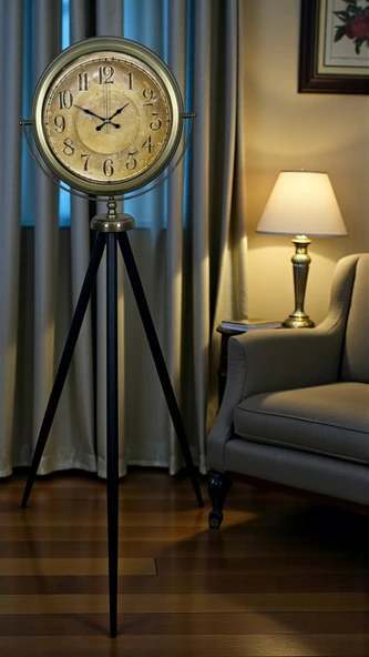 Antique Heritage Eskitme Tripod Ayaklı Saat ürün görseli 1