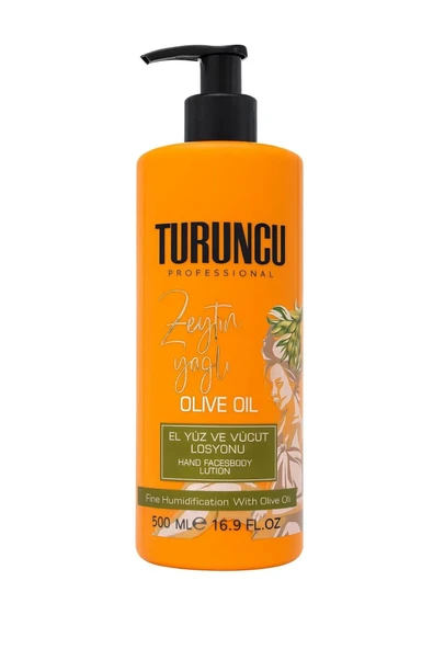 Turuncu Zeytin Yağlı El Yüz ve Vücut Losyonu 500 Ml ürün görseli 1