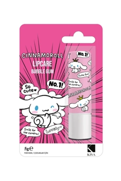 Cinnamoroll Lipcare Bubble Gum Dudak Koruyucu 5 gr ürün görseli 1