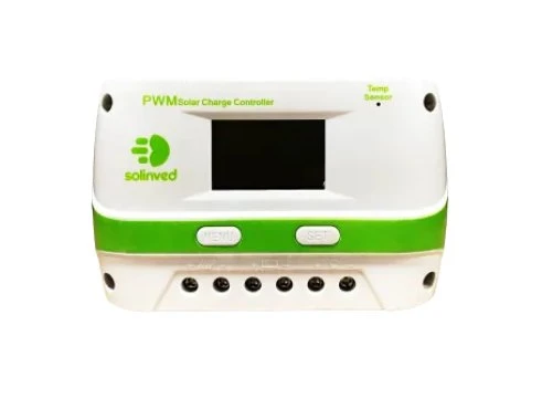 SOLİNVED - İnges 20 AMPER PWM ŞARJ KONTROL CİHAZI 12 - 24 VOLT SOLAR ŞARJ KESİCİ , REGÜLATÖRÜ ürün görseli 1