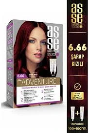 asse Adventure Set Saç Boyası No:6.66 Şarap Kızılı ürün görseli 1