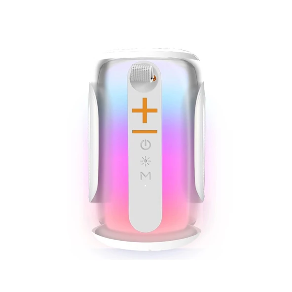 Pluse 8 Rgb Kablosuz Hoparlör - Beyaz ürün görseli 1