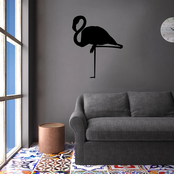 Flamingo Folyo Sticker - Resim 2