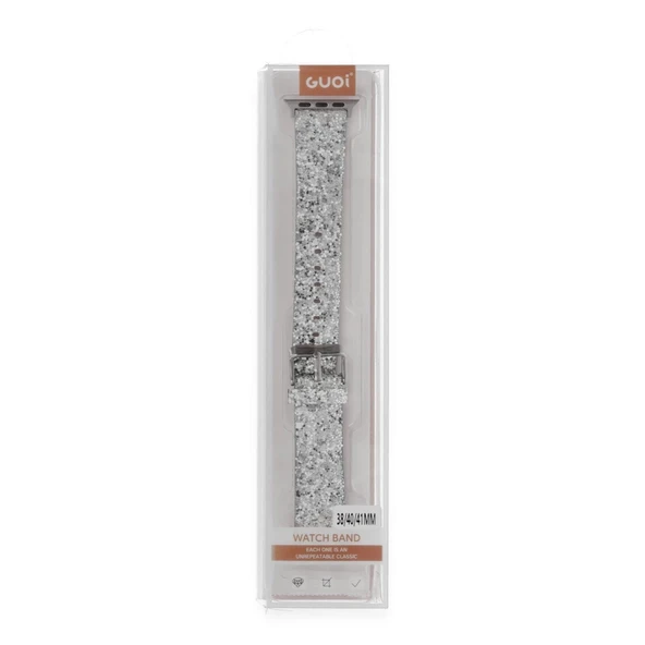Watch 42mm Ry Taşlı Kordon - Gümüş - Resim 2