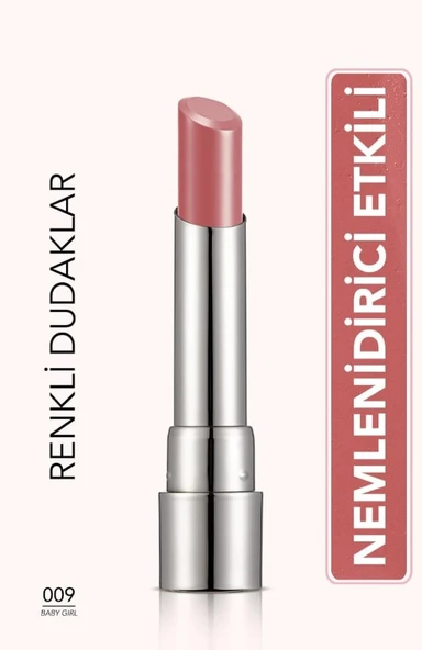 Flormar Sheer Up Nemlendirici Etkili Yarı Transparan Ruj 009 Baby Girl ürün görseli 1