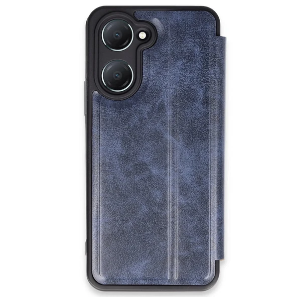 Vivo Y18 Kılıf Flip Cover - Lacivert ürün görseli 1