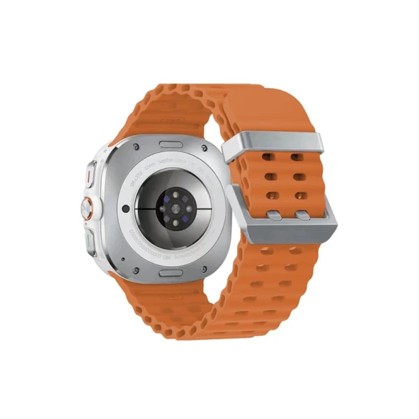 Watch 7 Ultra Kr417 Rug Silikon Kordon - Turuncu ürün görseli 1