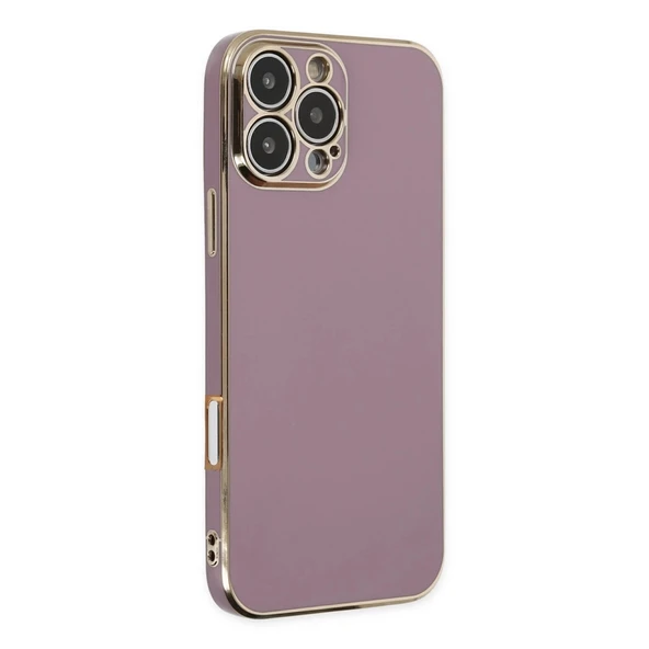 İphone 16 Pro Max Kılıf Volet Silikon - Mor ürün görseli 1