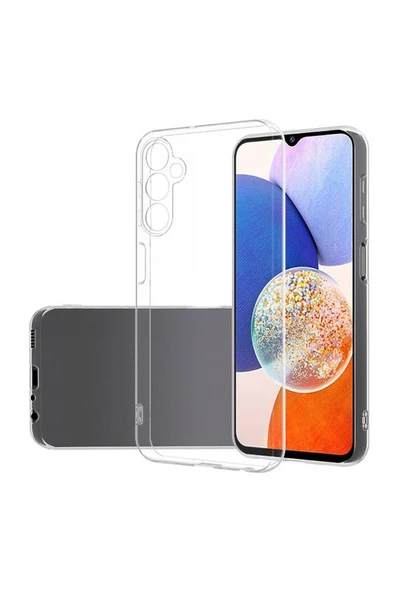 Galaxy A05S Kılıf İnce ve Esnek Şeffaf Süper Silikon ürün görseli 1