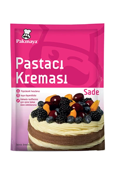 Pakmaya Pastacı Kreması Sade 147 gr - Resim 2