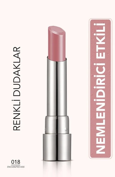 Flormar Sheer Up Nemlendirici Etkili Yarı Transparan Ruj 018 Enchanted Kiss ürün görseli 1