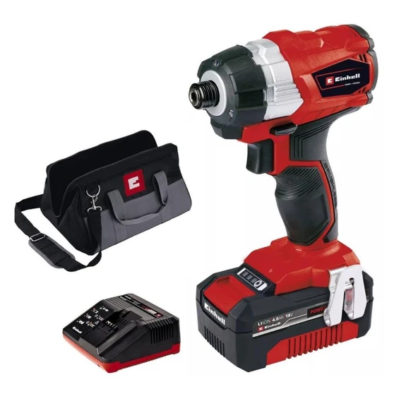 Einhell TE-CI 18 Li BL Kit 1x4.0 Ah Akülü Darbeli Vidalama 4510035 ürün görseli 1
