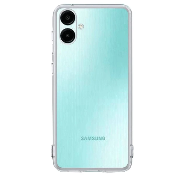 Samsung Galaxy A06 Kılıf Lüx Şeffaf Silikon ürün görseli 1