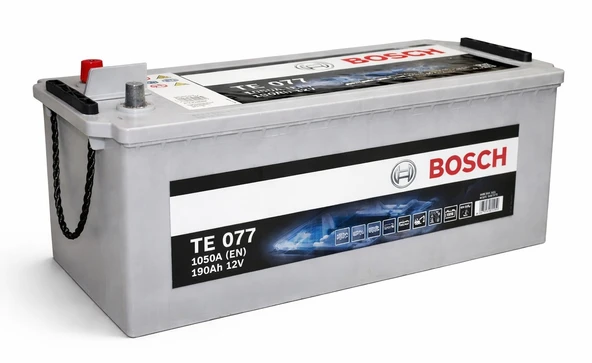 Bosch TE 077 190Ah 1050A (EN) EFB Akü ürün görseli 1