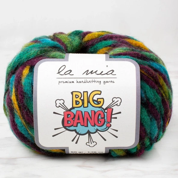 La Mia Big Bang Ebruli El Örgü İpi - LBN23 - 34242 ürün görseli 1
