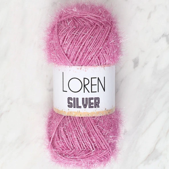 Loren Silver Gül Kurusu El Örgü İpi - RS0012 - 34081 ürün görseli 1