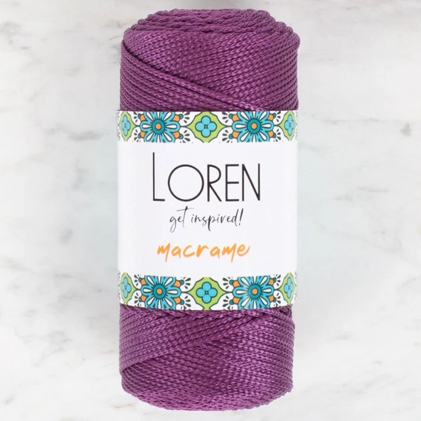 Loren Macrame Mor El Örgü İpi - RM 0160 - 34347 - Resim 4
