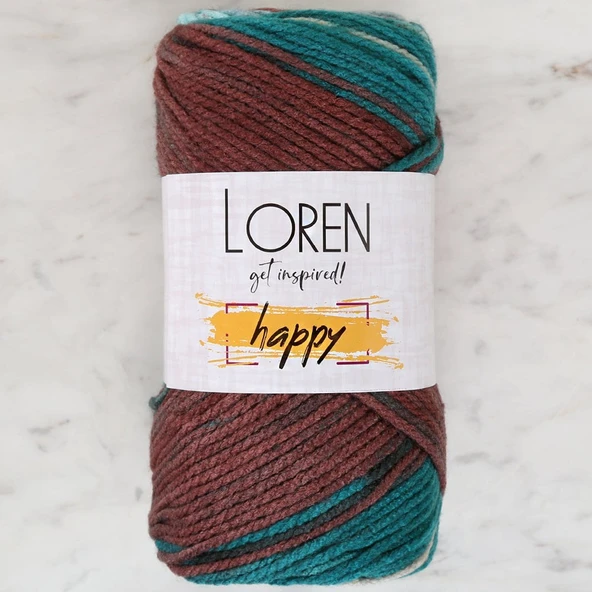 Loren Happy Ebruli El Örgü İpi - RH018 - 34303 - Resim 7