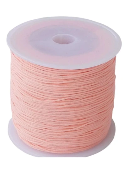 Almira Butik Paraşüt İpi, Bileklik-Kolye örgü ipi 1 mm 50 metre Kiremit ürün görseli 1