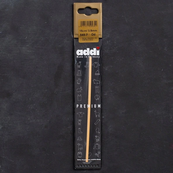 Addi Bambus 3,5mm 15cm Bambu Yün Tığ - 545-7 ürün görseli 1
