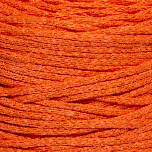 Loren Cotton Macrame Turuncu - R096 - 34370 - Resim 2