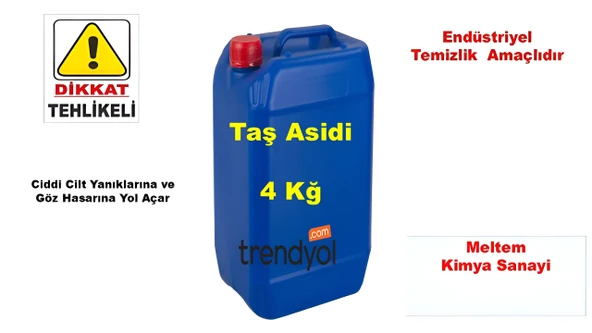 Taş Asidi 4 Kğ Çoçuk Kilitli Kapak uxor Kimya Genel Amaçlı Mucize Temizleyici ürün görseli 1