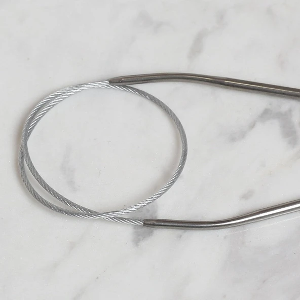 LOREN CRAFTS 3 MM  ÇELİK MİSİNALI ŞİŞ 40 CM - Resim 2
