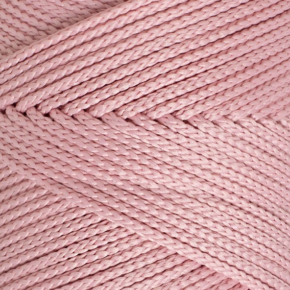 Loren Polyester Soft Macrame Pembe El Örgü İpi - LM042 - 34446 - Resim 2