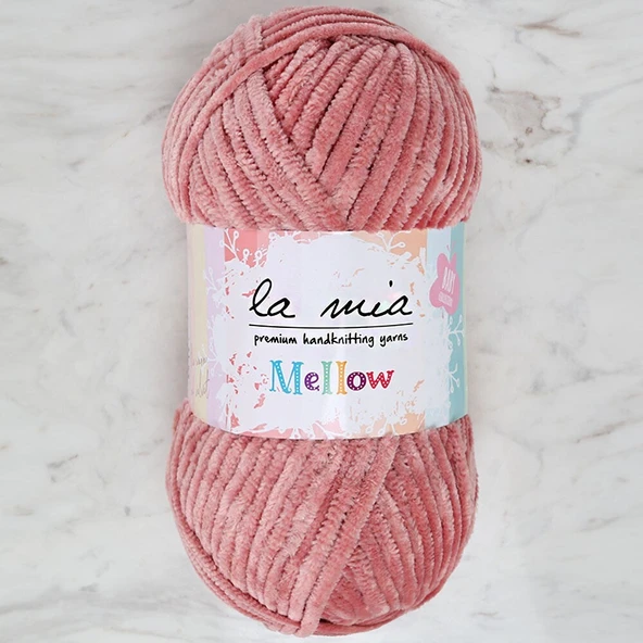 La Mia Mellow Pudra Pembe El Örgü İpi - 939 - 34175 ürün görseli 1