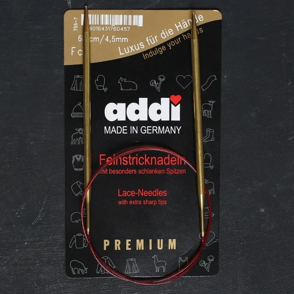 Addi 4,5mm 60cm Klasik Misinalı Dantel Şişi - 755- ürün görseli 1