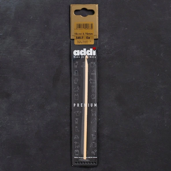 Addi Bambus 3,75mm 15cm Bambu Yün Tığ - 545-7 ürün görseli 1