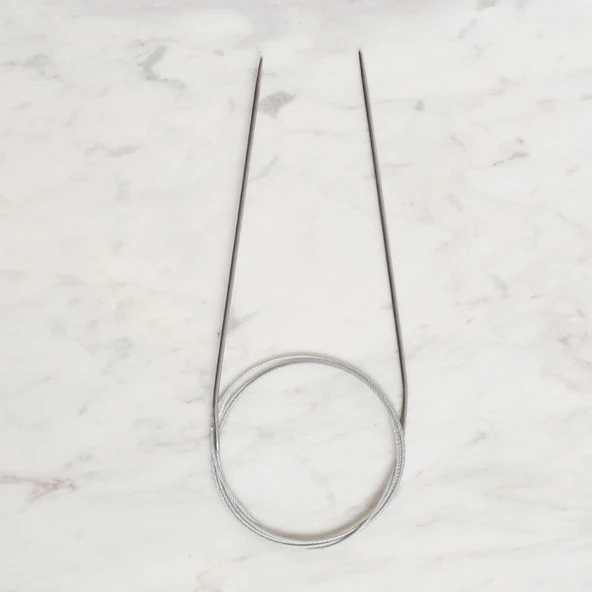 Loren Crafts 2 mm Çelik Misinalı Şiş 100 cm - Resim 3