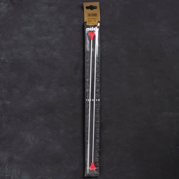 Addi 4mm 35cm Klasik Alüminyum Hızlı Örgü Şişi - 2 ürün görseli 1