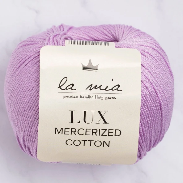 La Mia Lux Mercerized Cotton Lila El Örgü İpi - 53 - 33747 ürün görseli 1