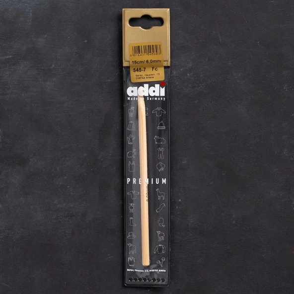 Addi Bambus 6mm 15cm Bambu Yün Tığ - 545-7 ürün görseli 1
