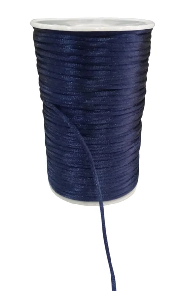 Almira Butik Sıçan Kuyruğu ip Floş 0,5 mm Lacivert 10 Metre ürün görseli 1