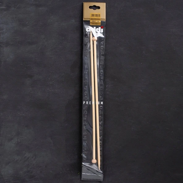 Addi Bambus 6mm 35cm Bambu Örgü Şişi - 500-7 ürün görseli 1