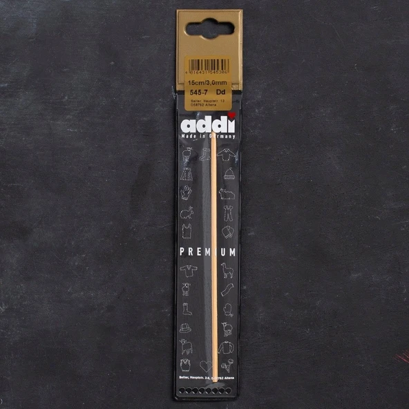 Addi Bambus 3mm 15cm Bambu Yün Tığ - 545-7 ürün görseli 1