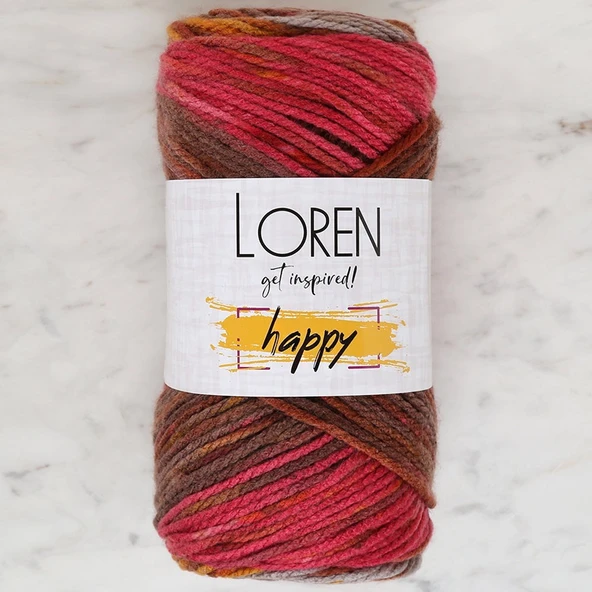 Loren Happy Ebruli El Örgü İpi - RH012 - 34297 - Resim 7