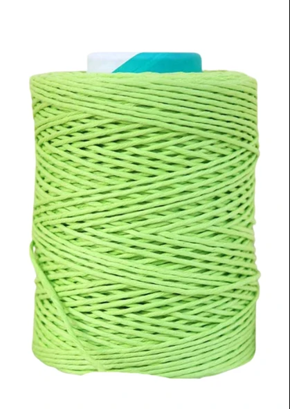 Almira Butik Makrome İpi 3mm Polyester Fıstık Yeşili ürün görseli 1