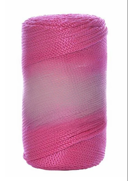 Almira Butik Makrome İpi  3mm Polyester Fuşya ürün görseli 1