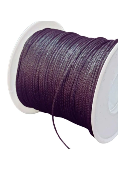 Almira Butik Paraşüt İpi, Bileklik-Kolye örgü ipi 1 mm 50 metre Füme ürün görseli 1