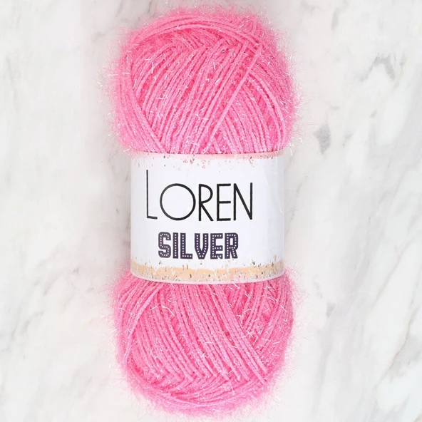 Loren Silver Bebe Pembe El Örgü İpi - RS0014 - 34075 ürün görseli 1