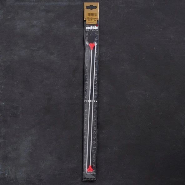 Addi Kalpli 3mm 35cm Klasik Alüminyum Örgü Şişi - ürün görseli 1