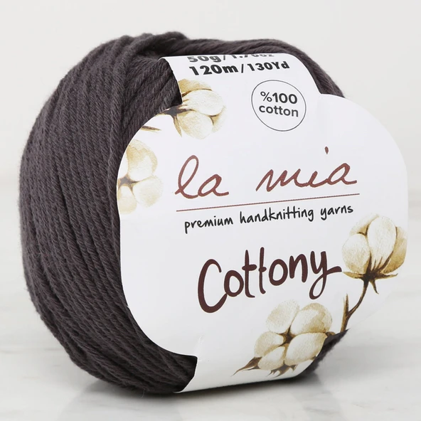 La Mia Cottony Füme Bebek El Örgü İpi - P19 - 33558 ürün görseli 1