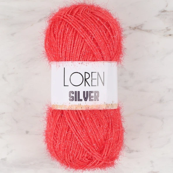 Loren Silver Nar Çiçeği El Örgü İpi - RS0017 - 34085 ürün görseli 1