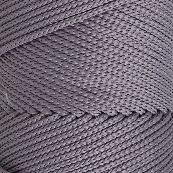 Loren Polyester Soft Macrame Gri El Örgü İpi - LM050 - 34448 - Resim 2