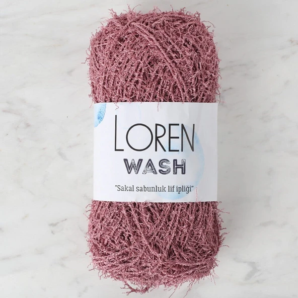Loren Wash Gül Kurusu El Örgü İpi - R138 - 34028 ürün görseli 1